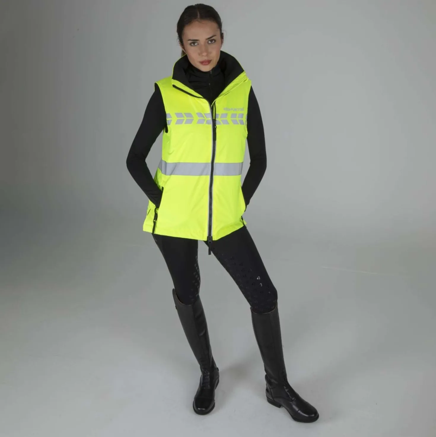 Equi-Flector by Shires Reflectiehesje Geel