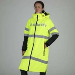 Equi-Flector by Shires Reflecterende Jas Lang Geel