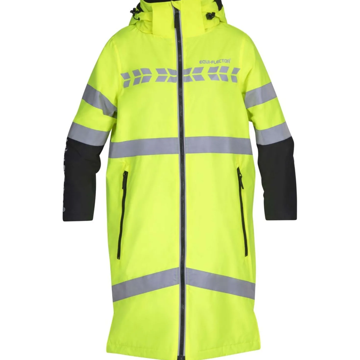 Equi-Flector by Shires Reflecterende Jas Lang Geel