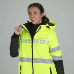 Equi-Flector by Shires Reflecterende Jas Lang Geel