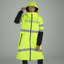 Equi-Flector by Shires Reflecterende Jas Lang Geel