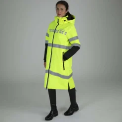 Equi-Flector by Shires Reflecterende Jas Lang Geel