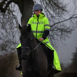 Equi-Flector by Shires Reflecterende Jas Lang Geel