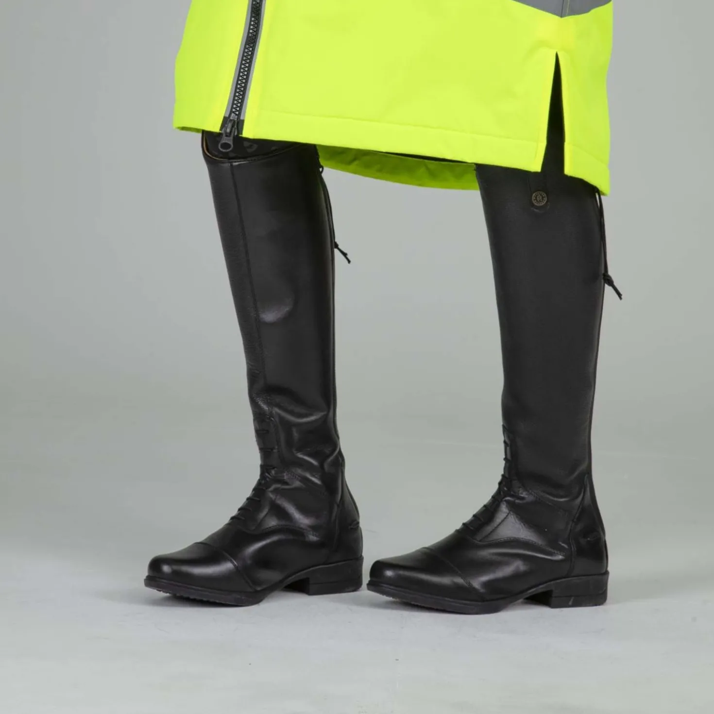 Equi-Flector by Shires Reflecterende Jas Lang Geel