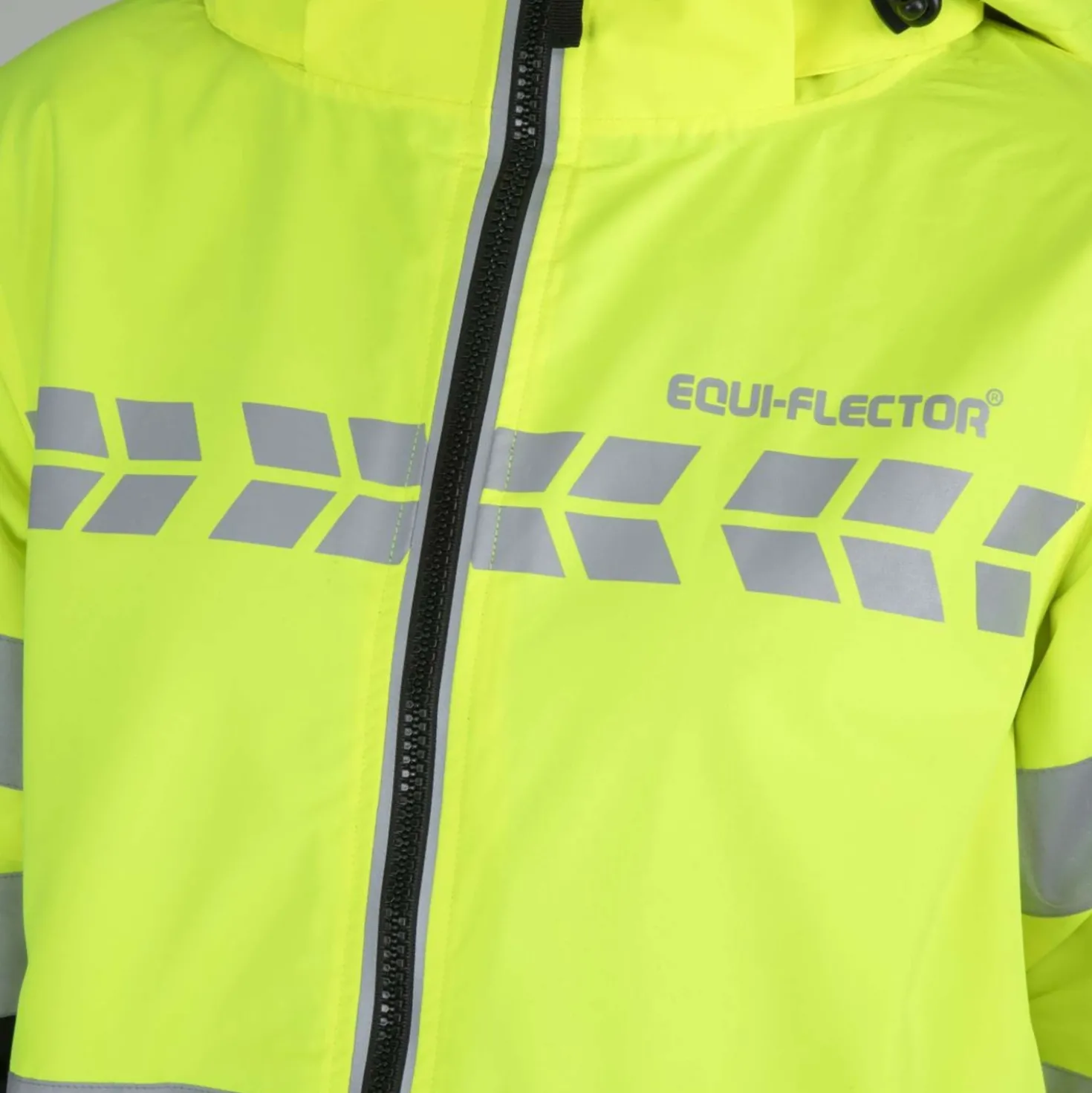 Equi-Flector by Shires Reflecterende Jas Lang Geel