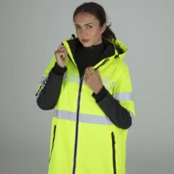 Equi-Flector by Shires Reflecterende Jas Lang Geel
