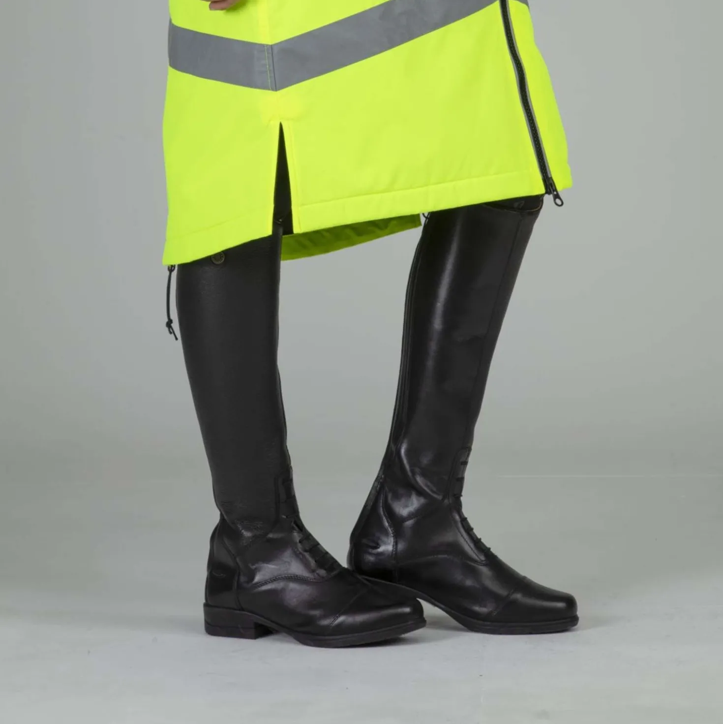 Equi-Flector by Shires Reflecterende Jas Lang Geel