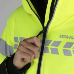Equi-Flector by Shires Reflecterende Jas Geel