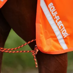 Equi-Flector by Shires Uitrijdeken Mesh Reflecterend Oranje