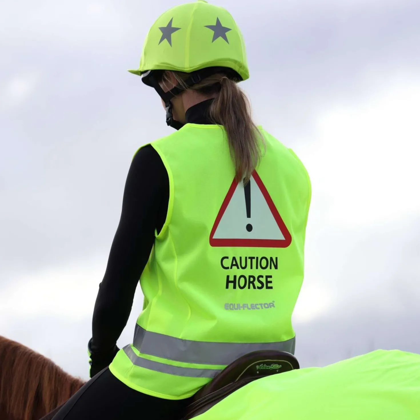 Equi-Flector by Shires Veiligheidshesje Kids Geel