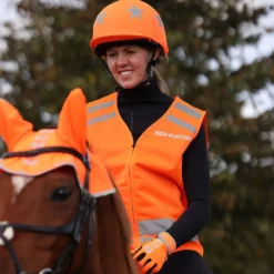 Equi-Flector by Shires Veiligheidshesje Kids Oranje