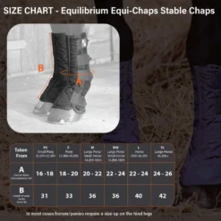 Equilibrium Beenbeschermers Equi-Chaps Stable Navy
