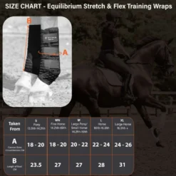 Equilibrium Beenbeschermers Stretch & Flex Training Wit