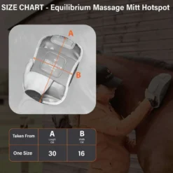 Equilibrium Massagehandschoen Hotspot Grijs