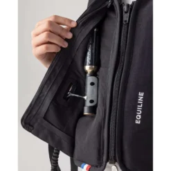 Equiline Airbag Kinderen Zwart