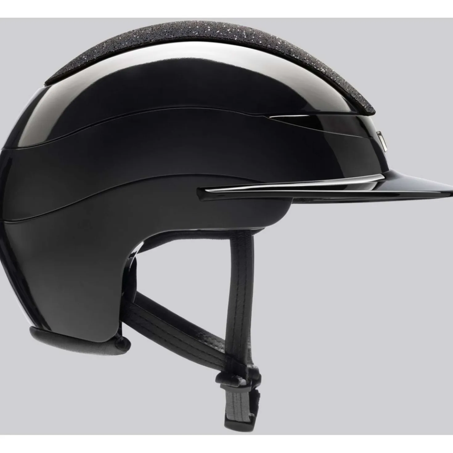 Equiline Cap Xanto Swarovski Zwart