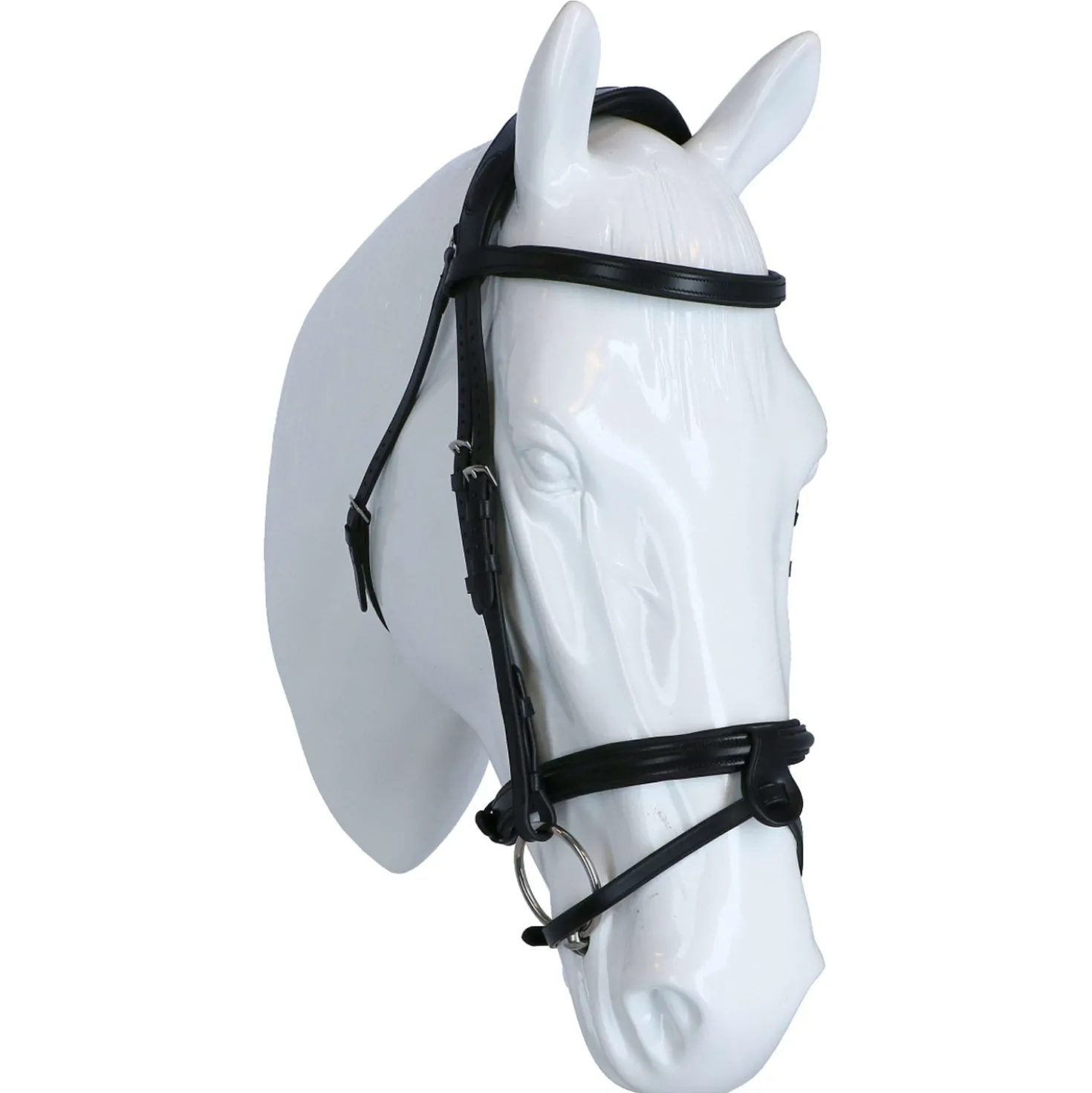 Equiline Hoofdstel JP Anatomisch Zwart