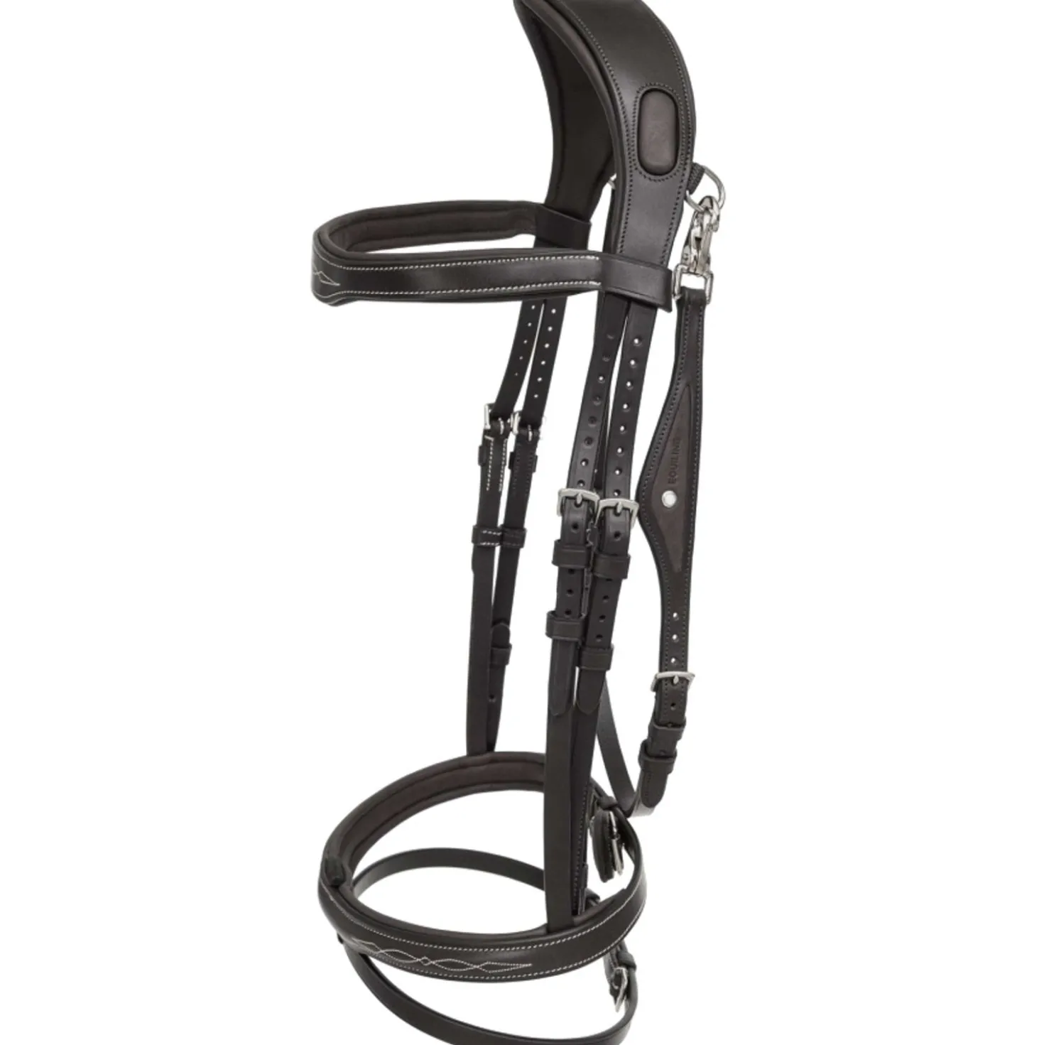 Equiline Hoofdstel JP Anatomisch Light Zwart