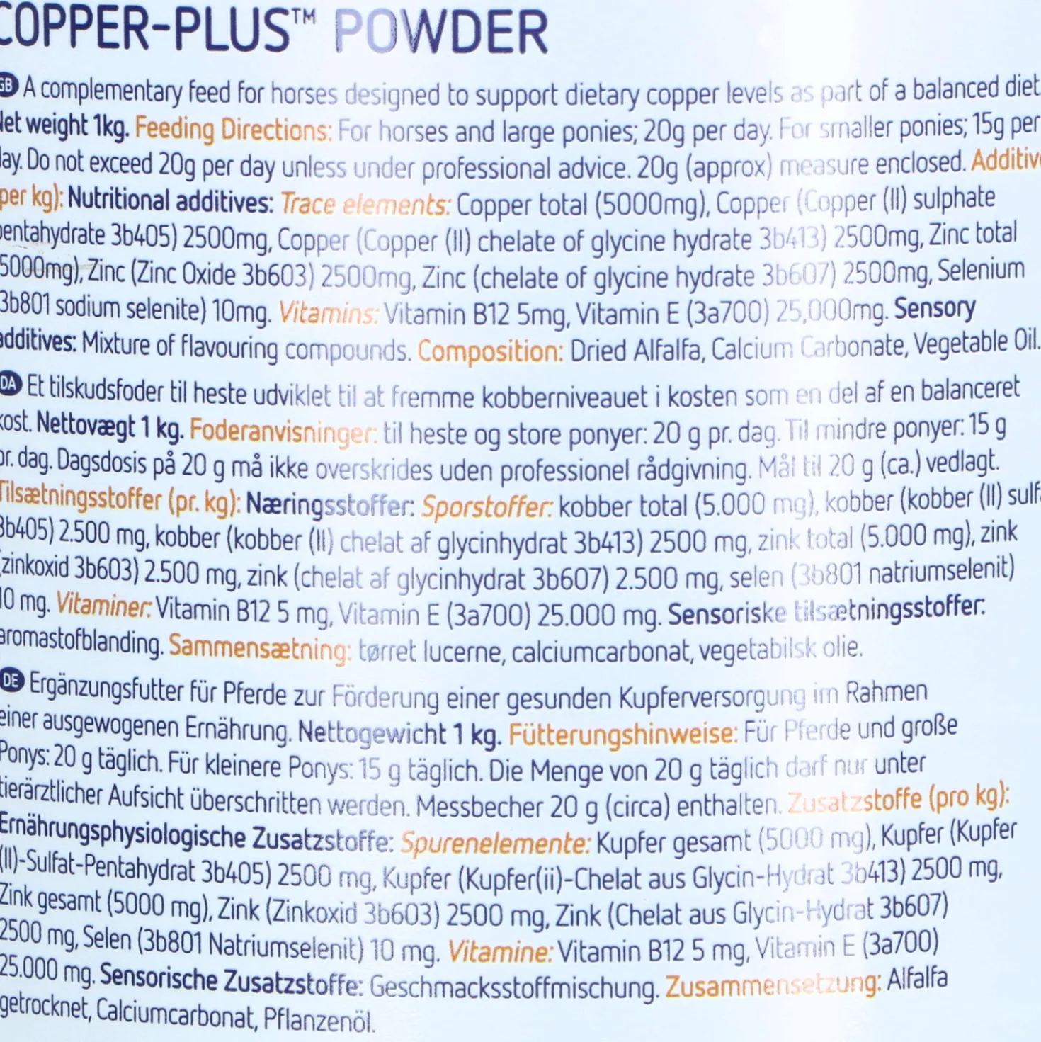 Equine America Copper Plus