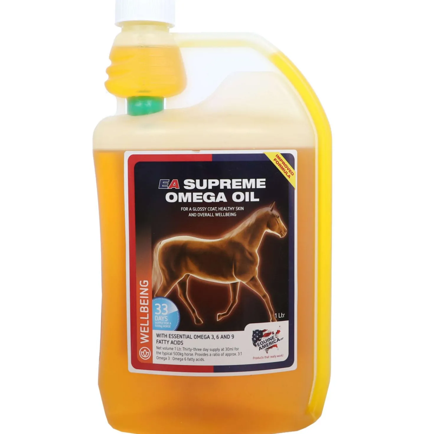 Equine America EA Supreme Omega Oil
