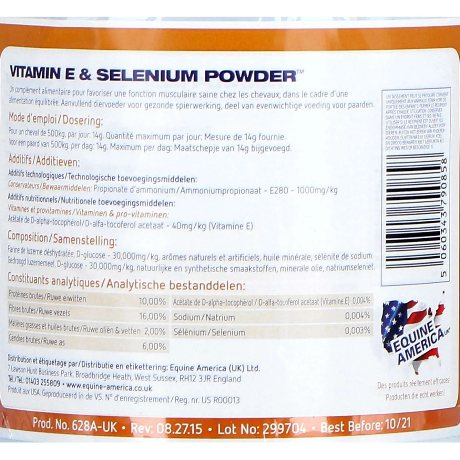 Equine America Vitamin E and Selenium