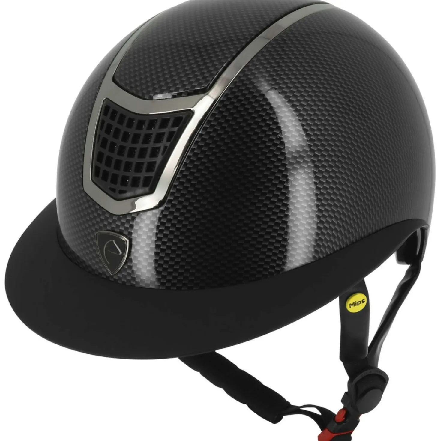 EQUITHÈME Cap Airy LM Mips Zwart/Carbon