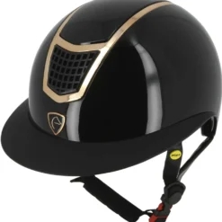 EQUITHÈME Cap Airy LM Mips Zwart/Roségoud