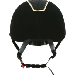 EQUITHÈME Cap Glint Lamé Zwart/Roségoud