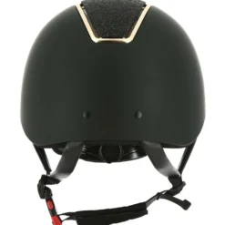 EQUITHÈME Cap Glint Mat Zwart/Roségoud