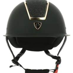 EQUITHÈME Cap Glint Mat Zwart/Roségoud