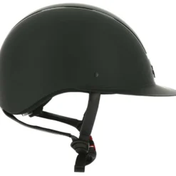 EQUITHÈME Cap Glint Mat Zwart/Zwart