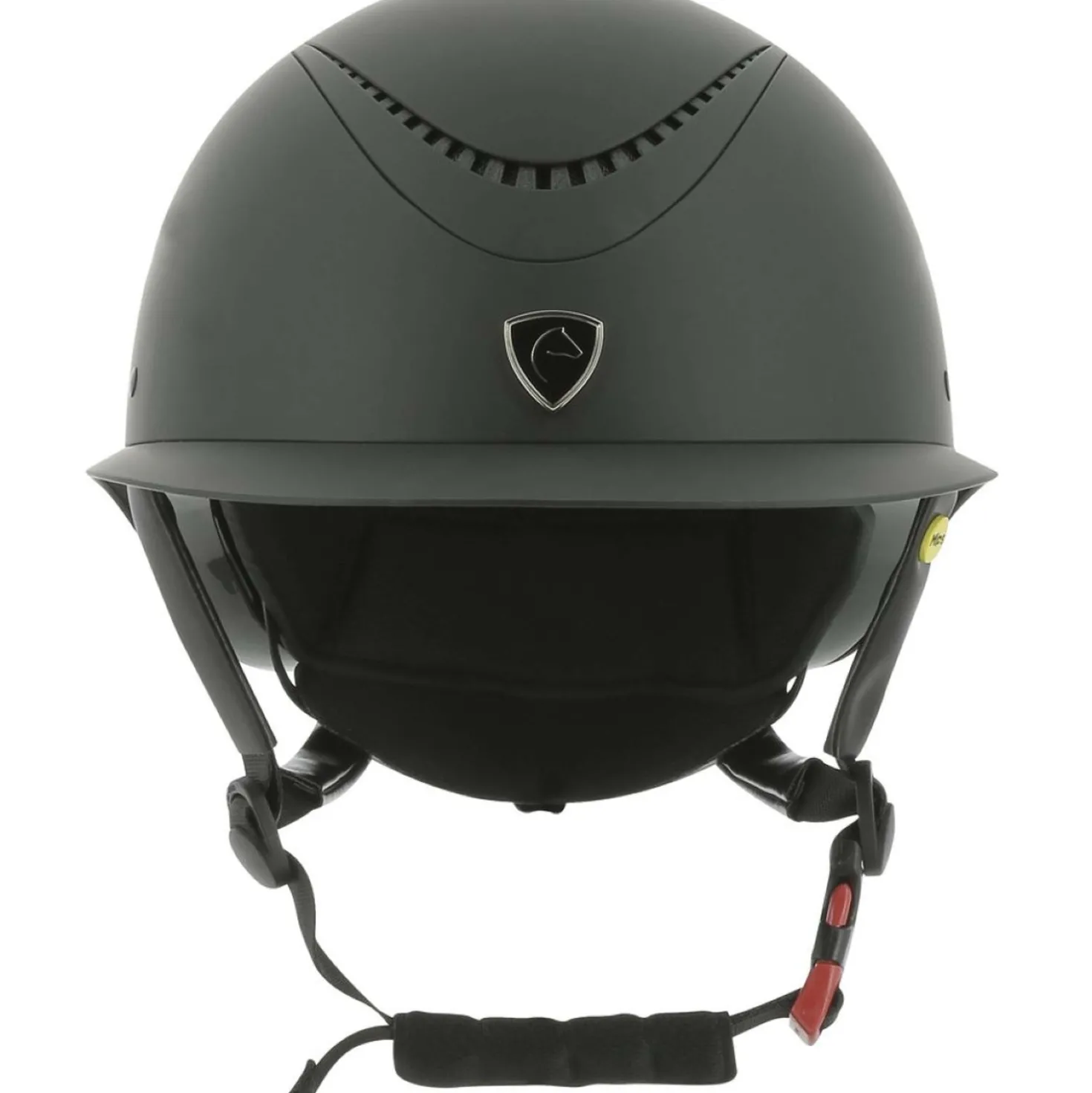 EQUITHÈME Cap Wings Mips Mat Zwart