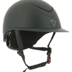 EQUITHÈME Cap Wings Mips Mat Zwart