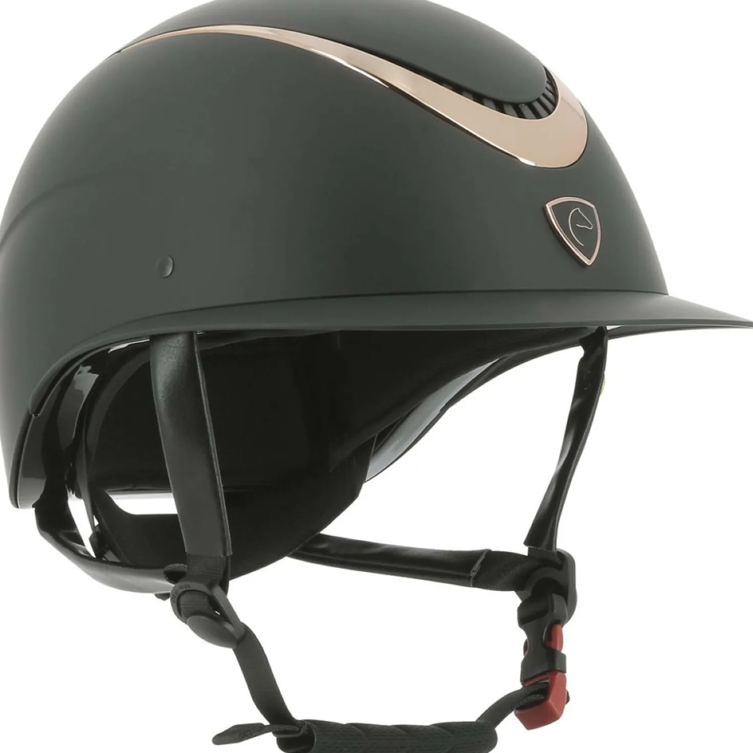 EQUITHÈME Cap Wings Mips Roségoud/Zwart