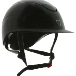EQUITHÈME Cap Wings Mips Zwart Shiny