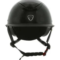 EQUITHÈME Cap Wings Mips Zwart Shiny
