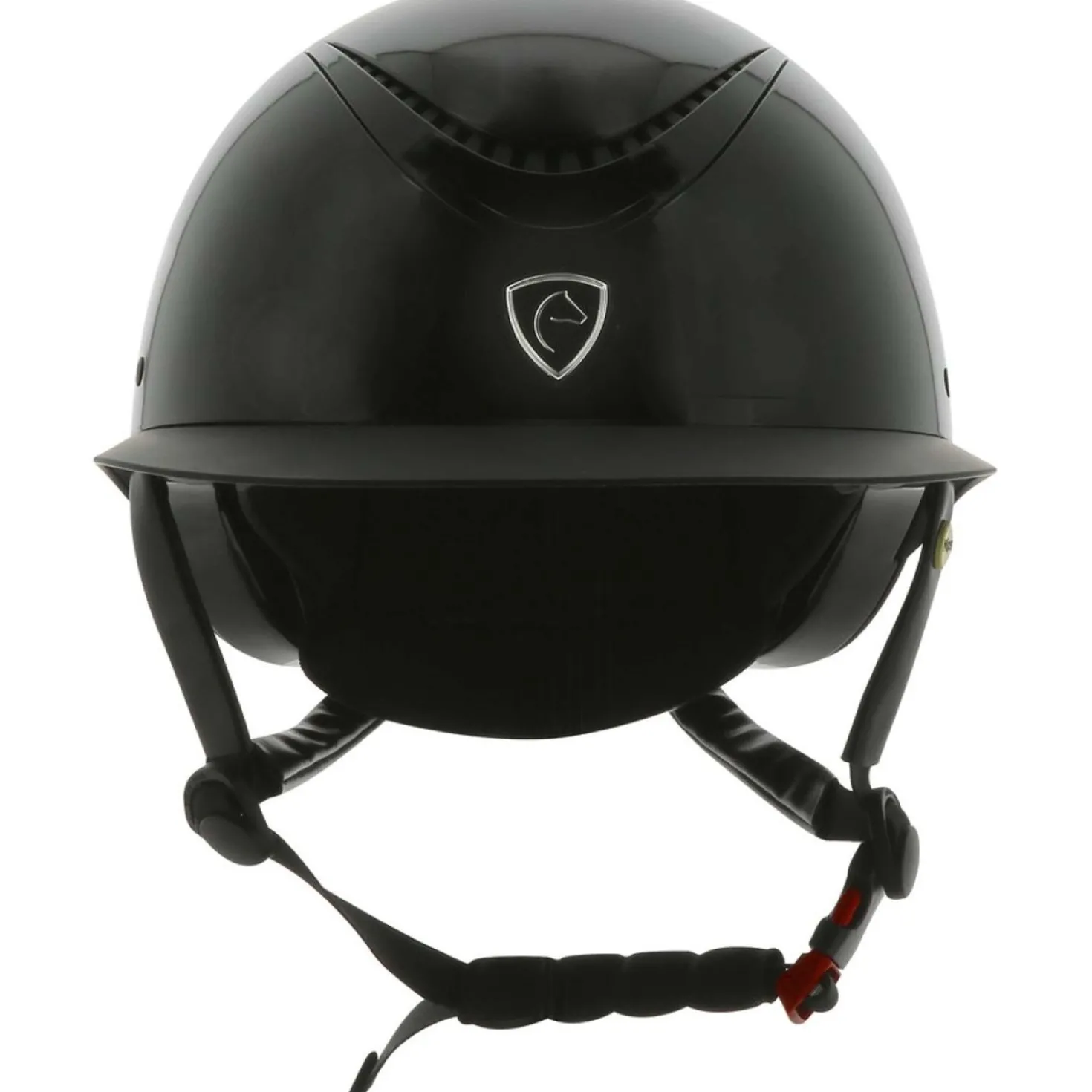 EQUITHÈME Cap Wings Mips Zwart Shiny