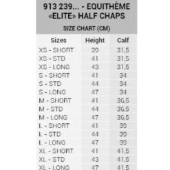 EQUITHÈME Chaps Elite Zwart