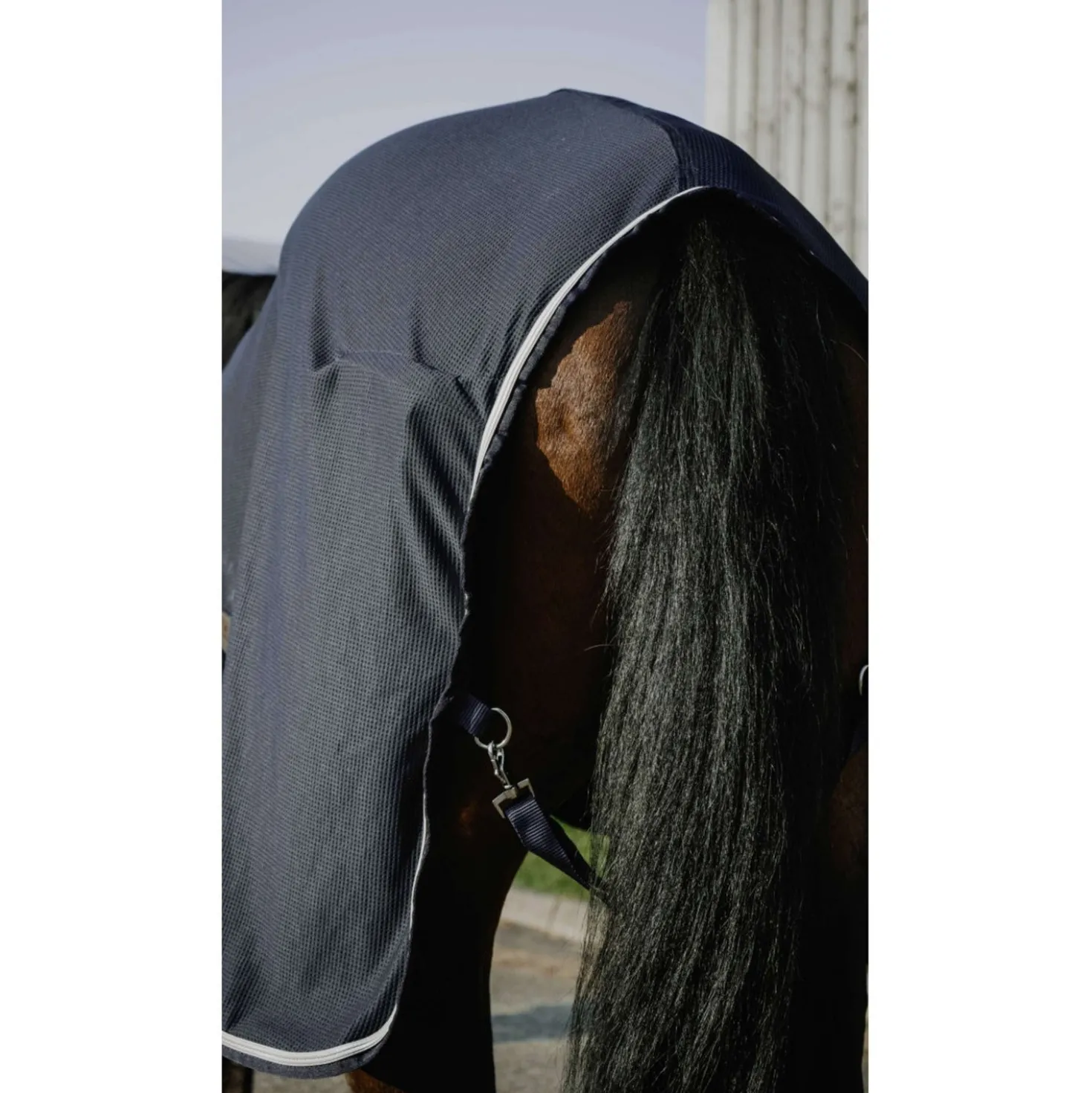 EQUITHÈME Cooler Deken Drycool Standard Navy blue