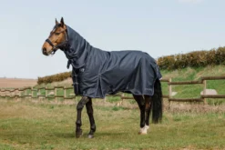 EQUITHÈME Halsstuk Anatomic Aisance 1200D 200g Marineblauw