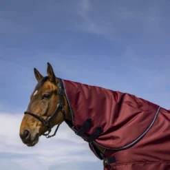EQUITHÈME Halsstuk Tyrex 1200D 0g Burgundy