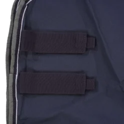 EQUITHÈME Halsstuk Tyrex 600D 0g Navy/Grijs Dots