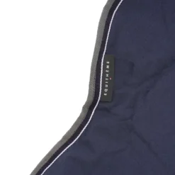 EQUITHÈME Halsstuk Tyrex 600D 200g Navy/Grijs Dots