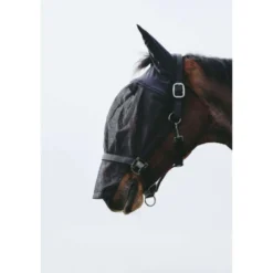 EQUITHÈME Halster met Masker Mesh Zwart