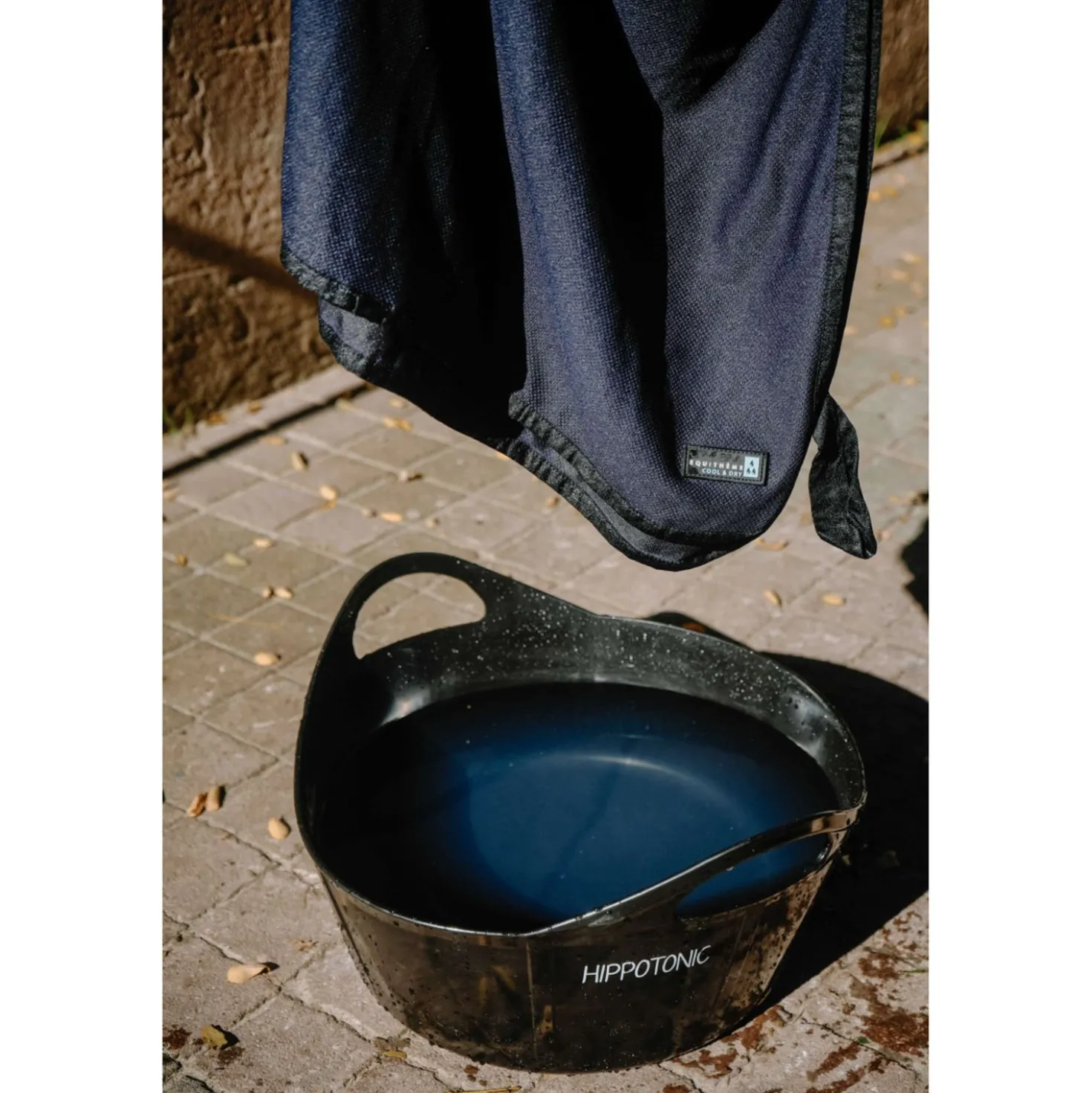 EQUITHÈME Handdoek Cool&Dry Marineblauw