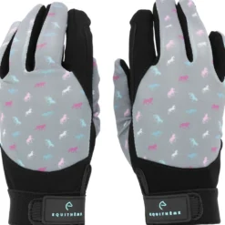 EQUITHÈME Handschoenen Maelle Kids Grijs