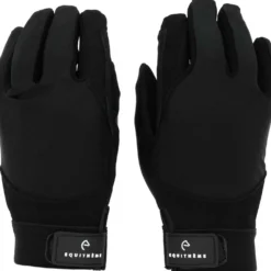 EQUITHÈME Handschoenen Maelle Kids Zwart