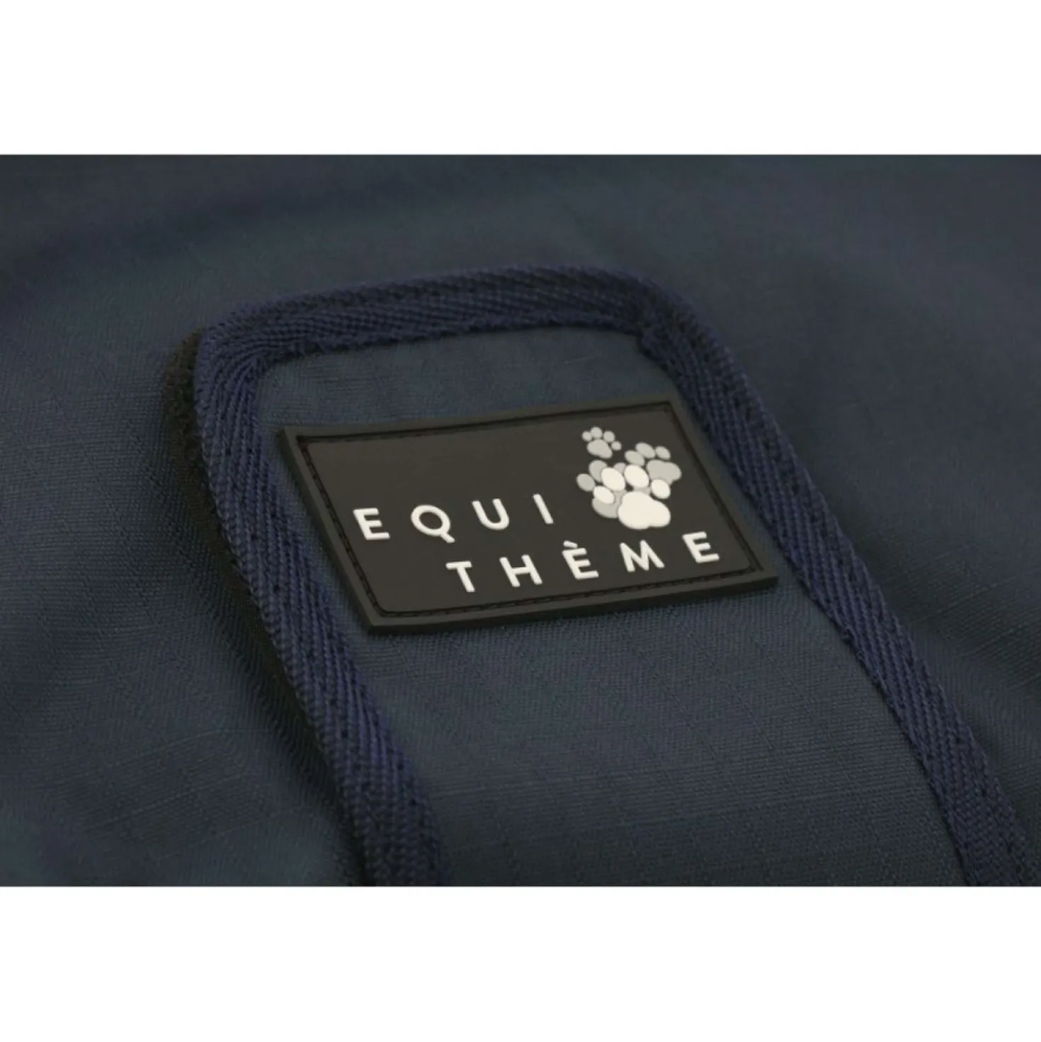 EQUITHÈME Hondendeken Tyrex 600D 220g Navy/Groen