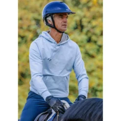 EQUITHÈME Hoodie Axel Unisex Blauw/Lichtblauw
