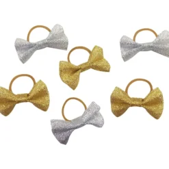 EQUITHÈME Invlechtstrikjes Glitter Goud
